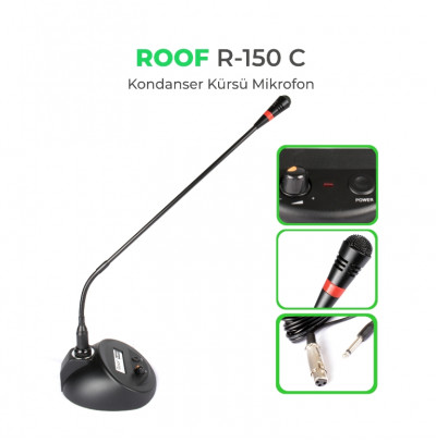 Roof R-150C Kondanser Kürsü Mikrofonu