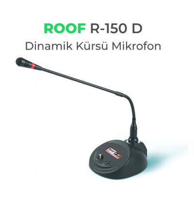 Roof R-150D Kürsü Mikrofonu Dinamik