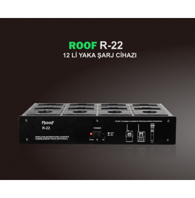 Roof R-22 12 Li Yaka Şarj Ünitesi