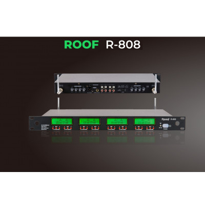 Roof R-808 Kablosuz Receiver 8 Li